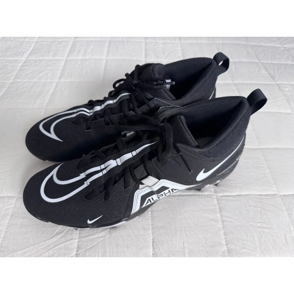 Nike Alpha Men's US‎ 12 Football Cleats CV0582-001 Fastflex Agility System